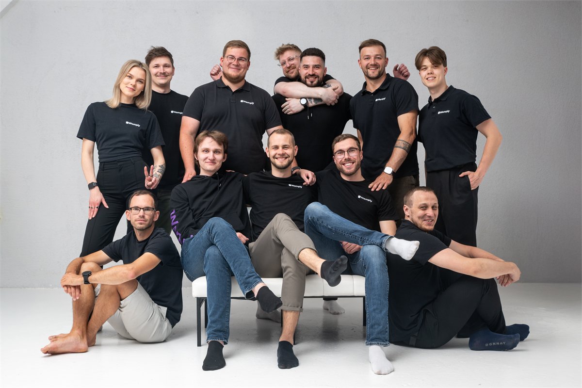 Wemply meeskond ühisel grupipildil